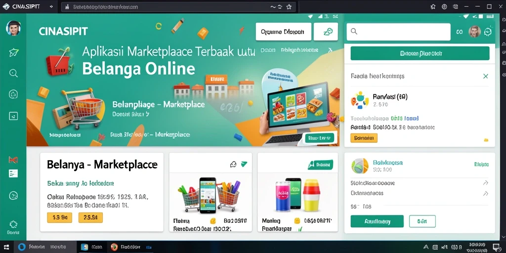 Tampilan antarmuka aplikasi CINASIPIT yang menarik dan fungsional.