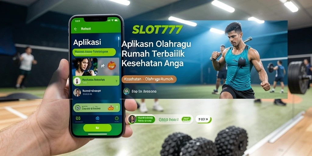 Tampilan antarmuka SLOT777 yang user-friendly untuk olahraga rumah.
